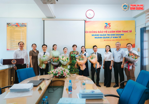 Chúc mừng 06 học viên ngành Quản lý kinh tế và Quản trị kinh doanh bảo vệ thành công luận văn thạc sĩ